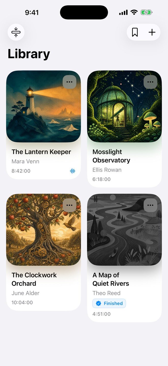 Cheeta audiobook library