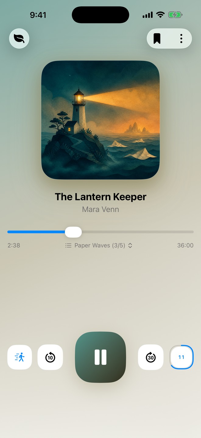 Cheeta audiobook player